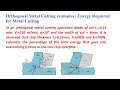 Orthogonal Metal Cutting examples | Energy Required for Metal Cutting