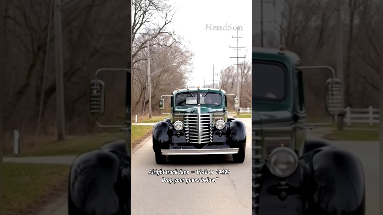 Модель Diamond T 201 1948 или 1949 года выпуска — как вы думаете?