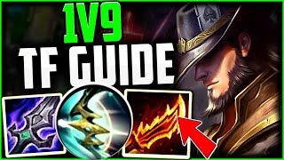 New Twisted Fate Build turns him into a 1v9 MACHINE! (Best Build/Runes) How to ACTUALLY Twisted Fate