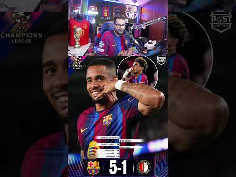 No me desperteis de este sueño #barça #feyernoord #championsleague #mancuer #futbol #shortvideo