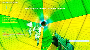 Counter Strike Source - Zombie Escape mod online gameplay on ze_prototype map