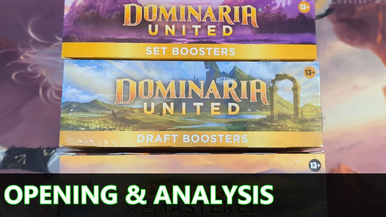 mtg dominaria united draft booster box Magic The Gathering Collector Each Set Booster contains 12 cards Magic the Gathering Dominaria United