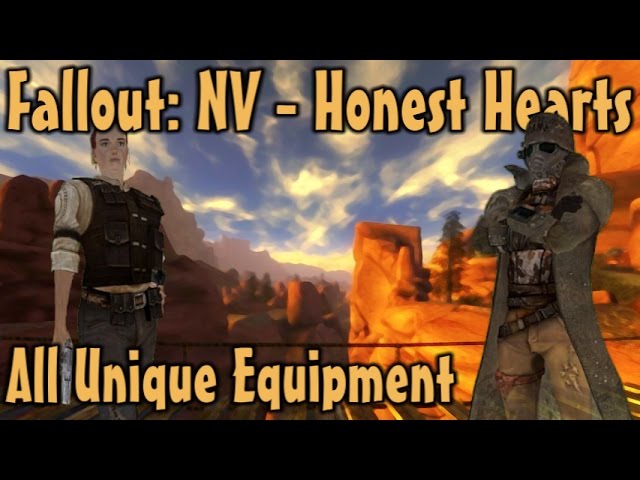 Fallout Nv Honest Hearts Unique Weapons Armor Guide Dlc Youtube