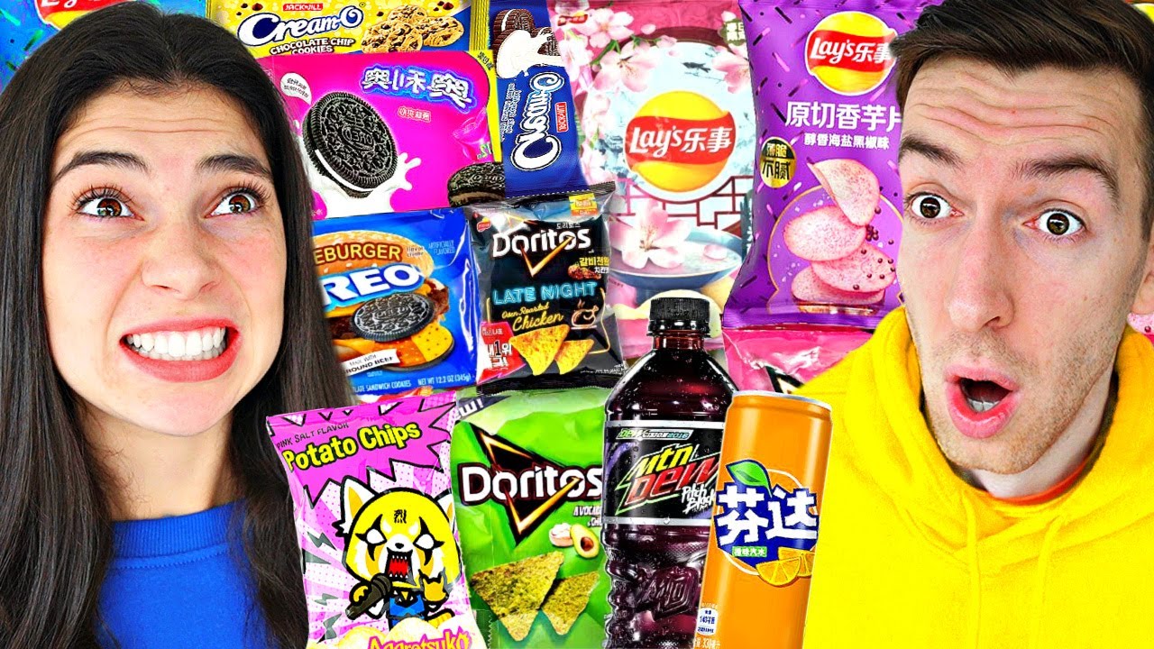 VREEMDE EXOTISCHE SNACKS UITPROBEREN! *VIES* #524