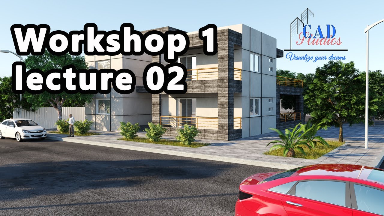 Max+Vray NEXT training workshop1 lecture 02 -URDU/HINDI