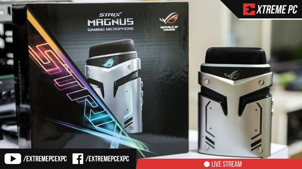 Review:ASUS STRIX MAGNUS GAMING MICROPHONE ไมโครโฟนสำหรับนักแคสเกมส์