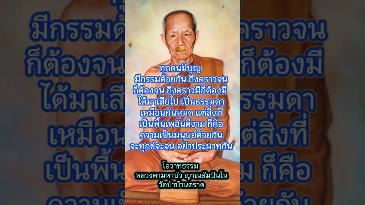 หลวงตามหาบัว ญาณสัมปันโน #คำคม #คำสอนจากพระนิพพาน #หลวงตามหาบัว #subscribe #shortvideo #คติธรรม