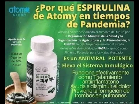 Para que sirve la espirulina