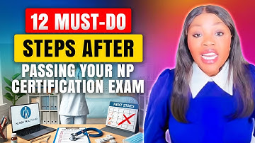 12 Must-Do Steps After Passing Your Nurse Practitioner Certification Exam