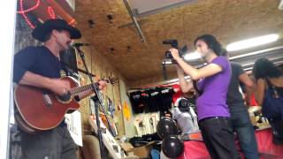 Corb Lund's garage sale