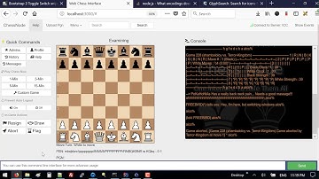 Web Based Chess Interface