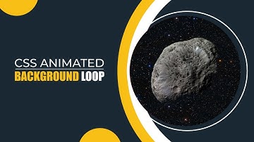 CSS Background Loop Animation | CSS Animation Examples