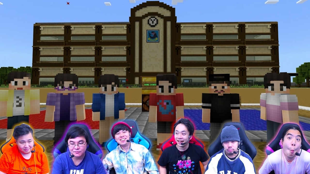 フィッシャーズのマイクラ学校で撮影しよう!【総集編】