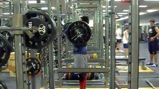 Oliver Whaley-front squat 207kgs/455 lbs(BYU)