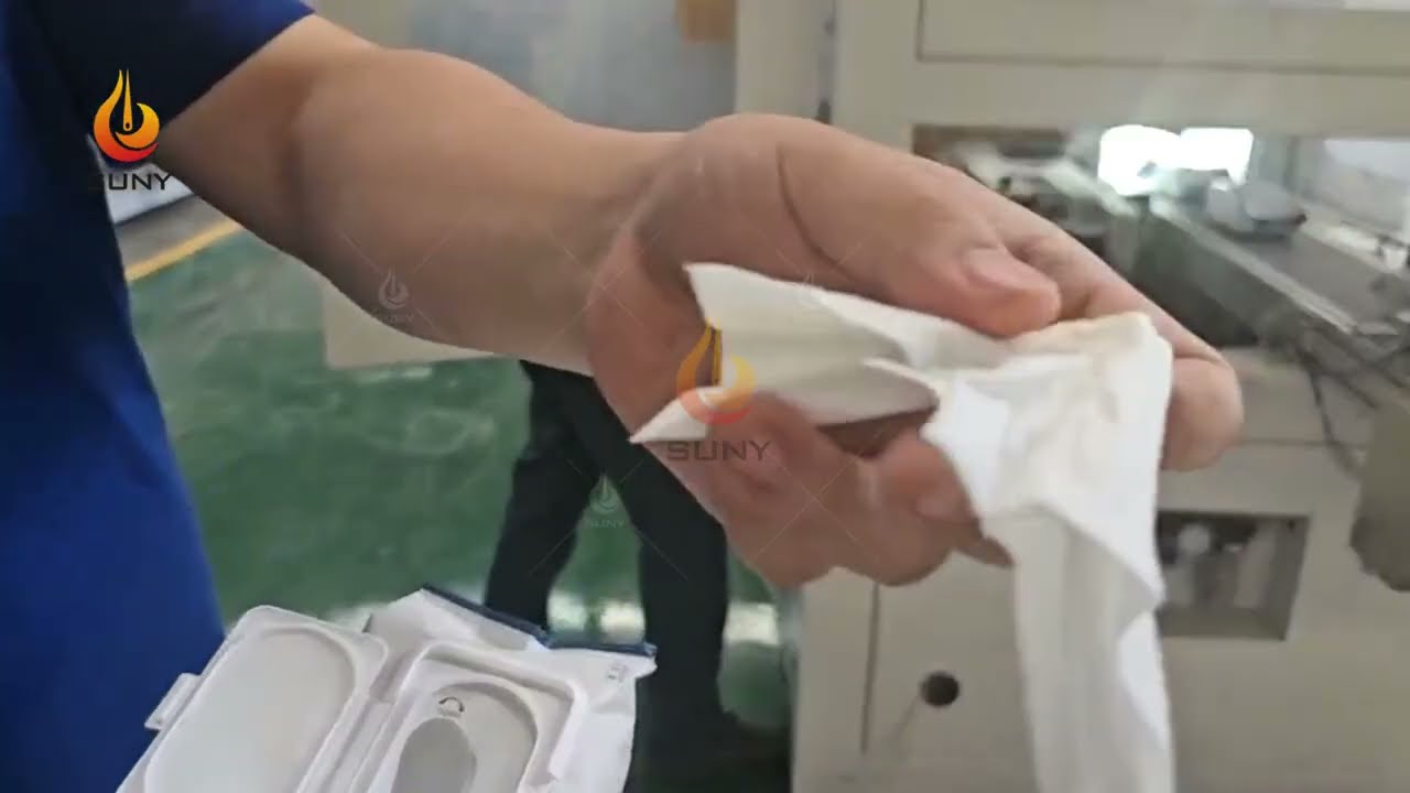 16 Roll Wet Wipes Production Line for Moist Toilet Tissue