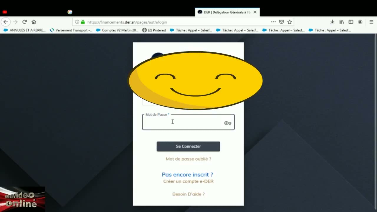 DER SÉNÉGAL déposer votre projet en ligne