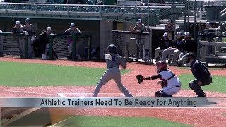 Athletic trainers need to be prepared for every possible injury