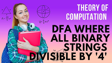 DFA where all binary strings divisible by 