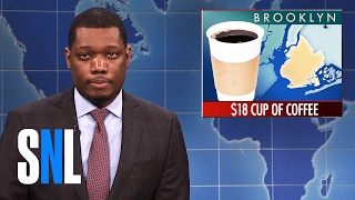 Weekend Update on a $18 Cup of Coffee - SNL