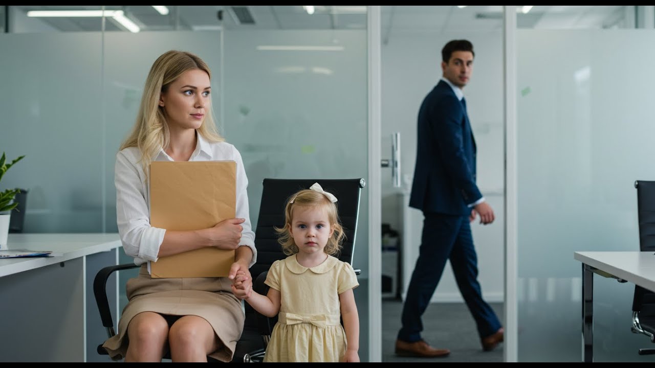 Slobodnú matku odmietli, keď priviedla dieťa na pohovor — kým sa neukázal milionársky CEO. ✅