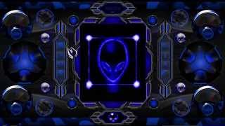 RAINMETER ALIENWARE MACHINE BLUE,,,( ORIGINAL ALIENBYTE )