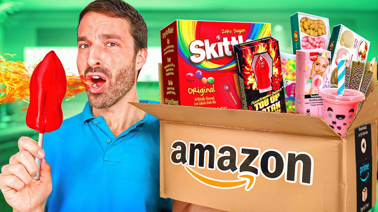 Je teste des BONBONS AMAZON - Ça tourne mal ! (Toe of Satan)