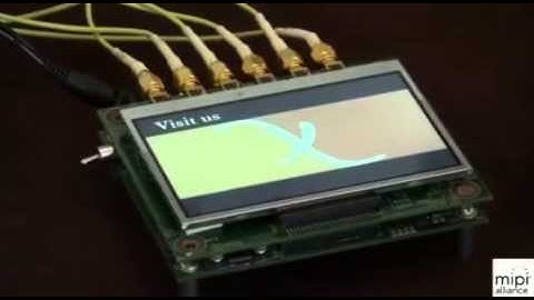 Mixel MIPI DSI D-PHY Demonstration