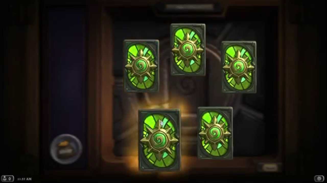 Hearthstone - 3 legendary cards in pack