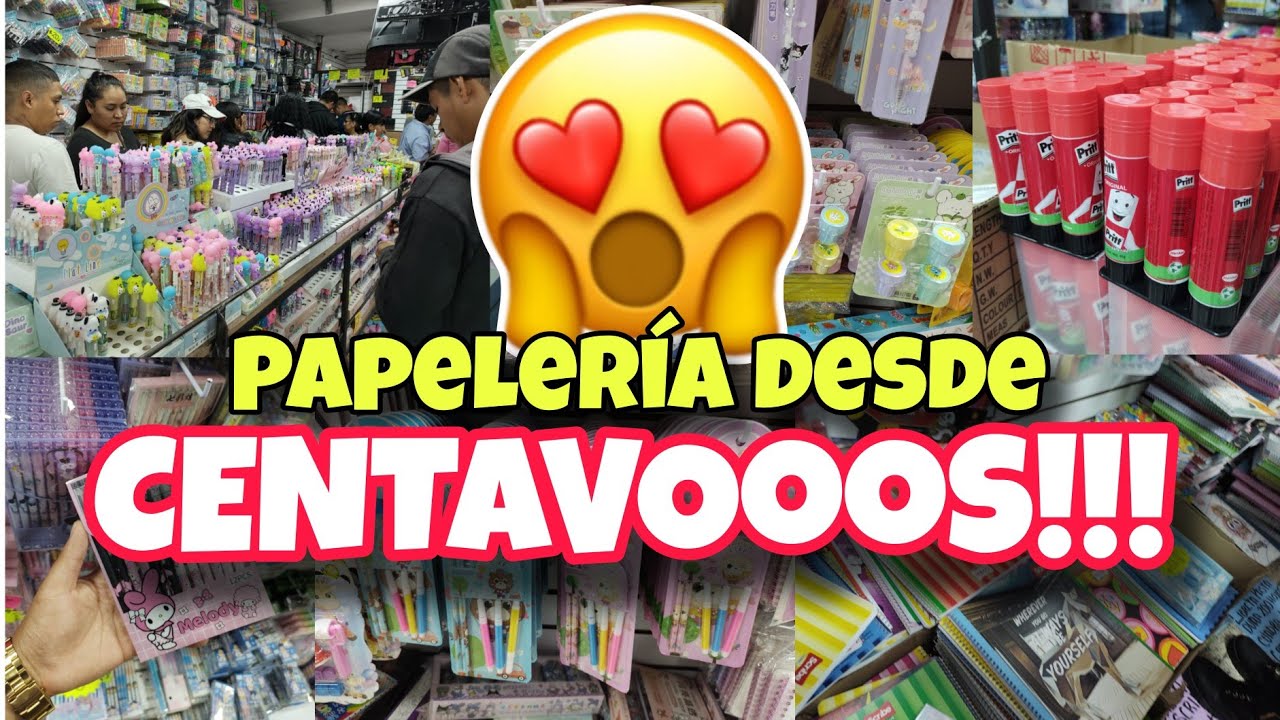 😱WOOW🔥La papelería MÁS BARATA DE MÉXICO🇲🇽 Dónde comprar los útiles