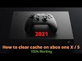 How to clear cache xbox one / Xbox one X / Xbox one S  - 2021 - 100% Working - 👍