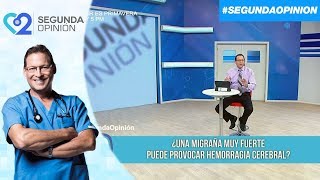 ¿Una migraña muy fuerte puede provocar hemorragia cerebral?