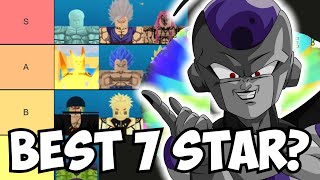 Best 7 Star All 7 Star Tier List All Star Tower Defense