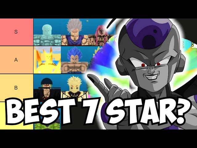New Best 7 Star? (Raids & Infinite!) All 7 Star Tier List (All