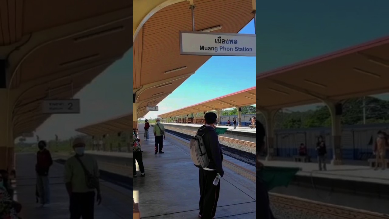 a railway station in Khon Kaen 