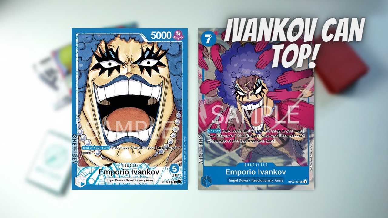 Ivankov Deck Profile OP02 One Piece TCG YouTube