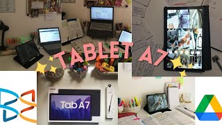 ⭐ TABLET A7 da samsung + dicas de aplicativos ⭐