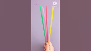 Easy craft ideas #artandcraftideas #Bubble wand