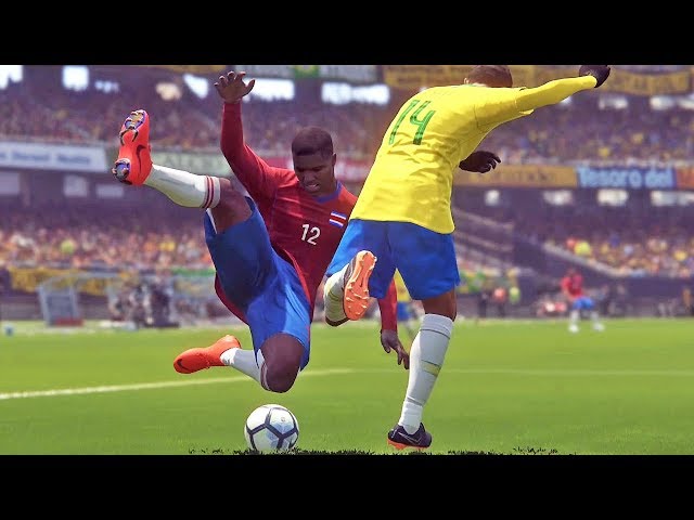 Brasil x Croacia (03/06/2018) Amistoso para Copa do Mundo 2018 [PES 2018] 