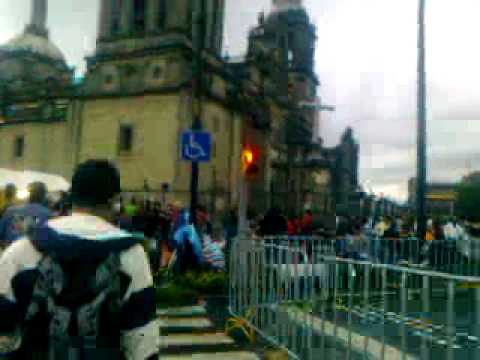 Paseando Por  el Zocalo DF