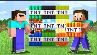 Нуб и Про Нашли Новые ТНТ В Майнкрафт. Нубик и Про. Лёха Плэй. Minecraft.