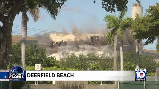 Planned demolition completed at Deerfield Beach landfill