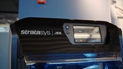 Stratasys J55 : de la CAO 3D à l