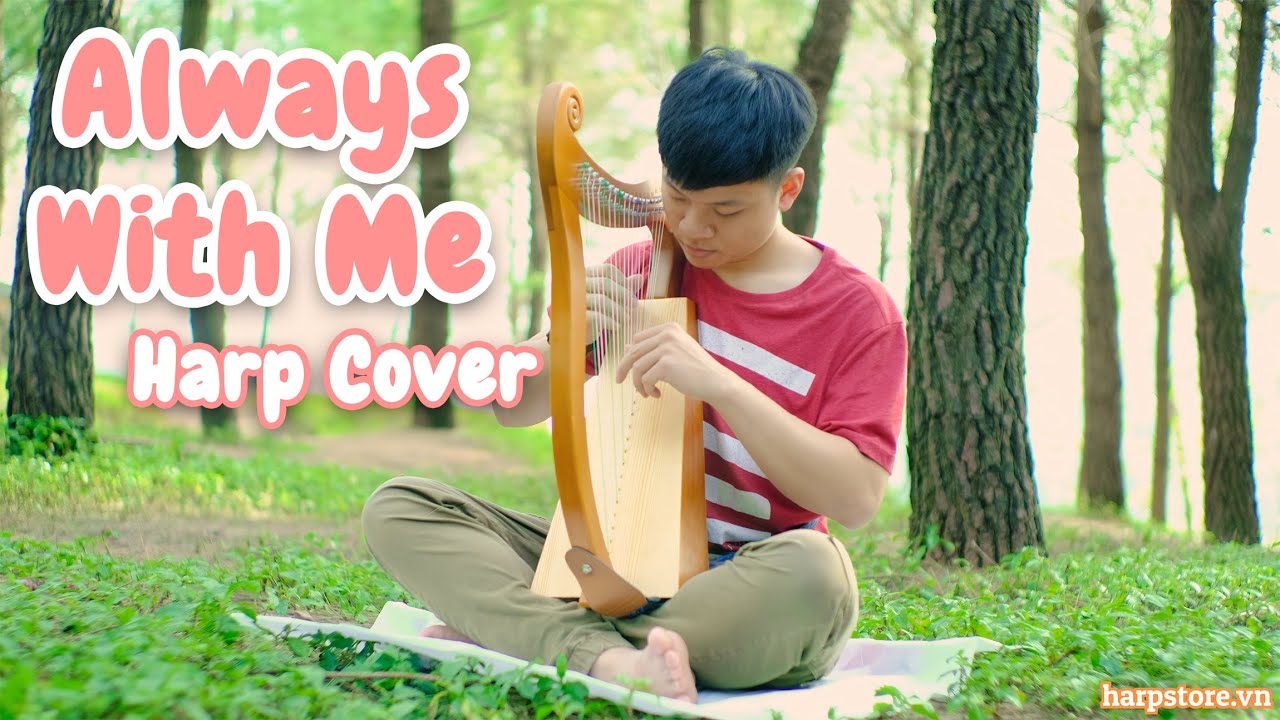 [TABS] Spirited Away OST - Always With Me | Harp Cover | 
