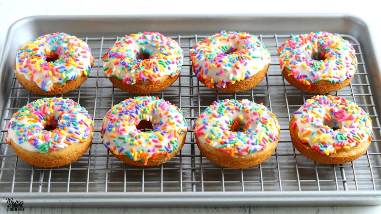 GlutenFree Vanilla Donuts {DairyFree Option} YouTube