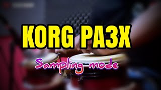 KORG PA3X SAMPLING MODE SALAPA BARU