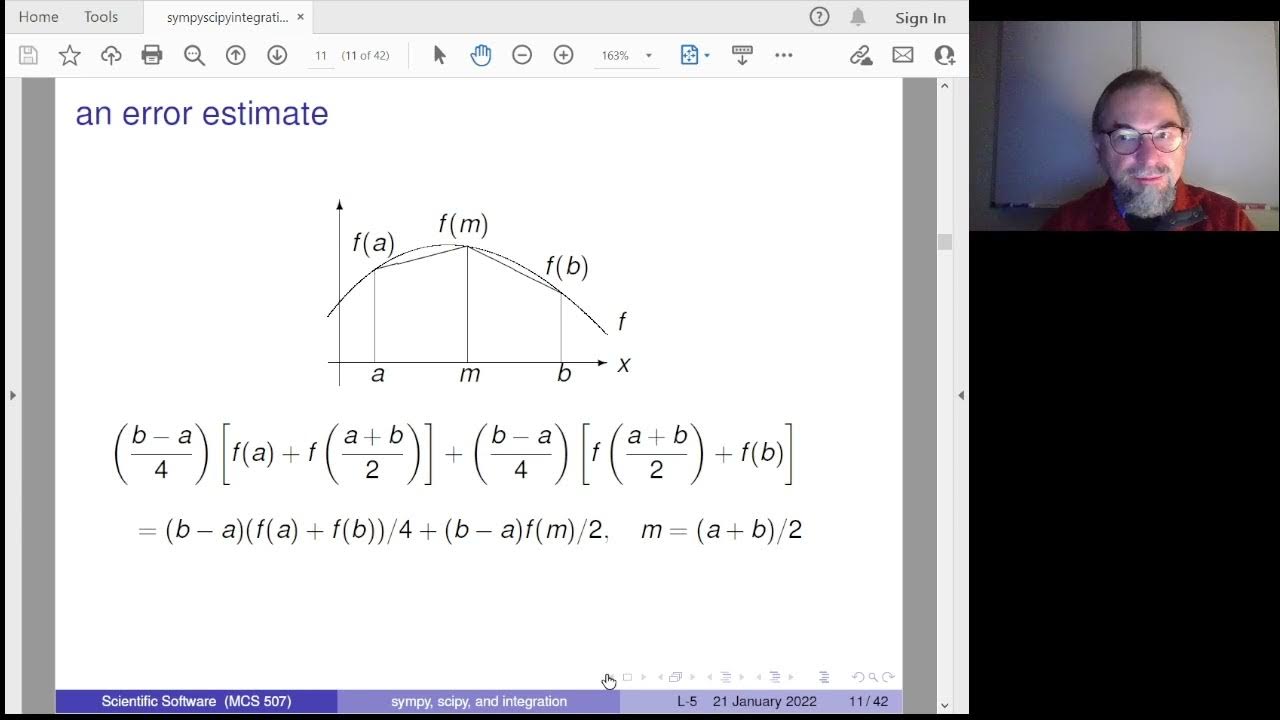 Sympy scipy and integration youtube