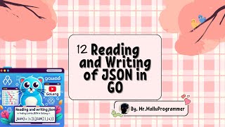 Reading and Writing JSON in Golang: Malayalam Tutorial