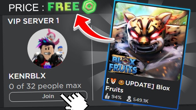 🐯🍩UPDATE] sever test Blox Fruits - Roblox