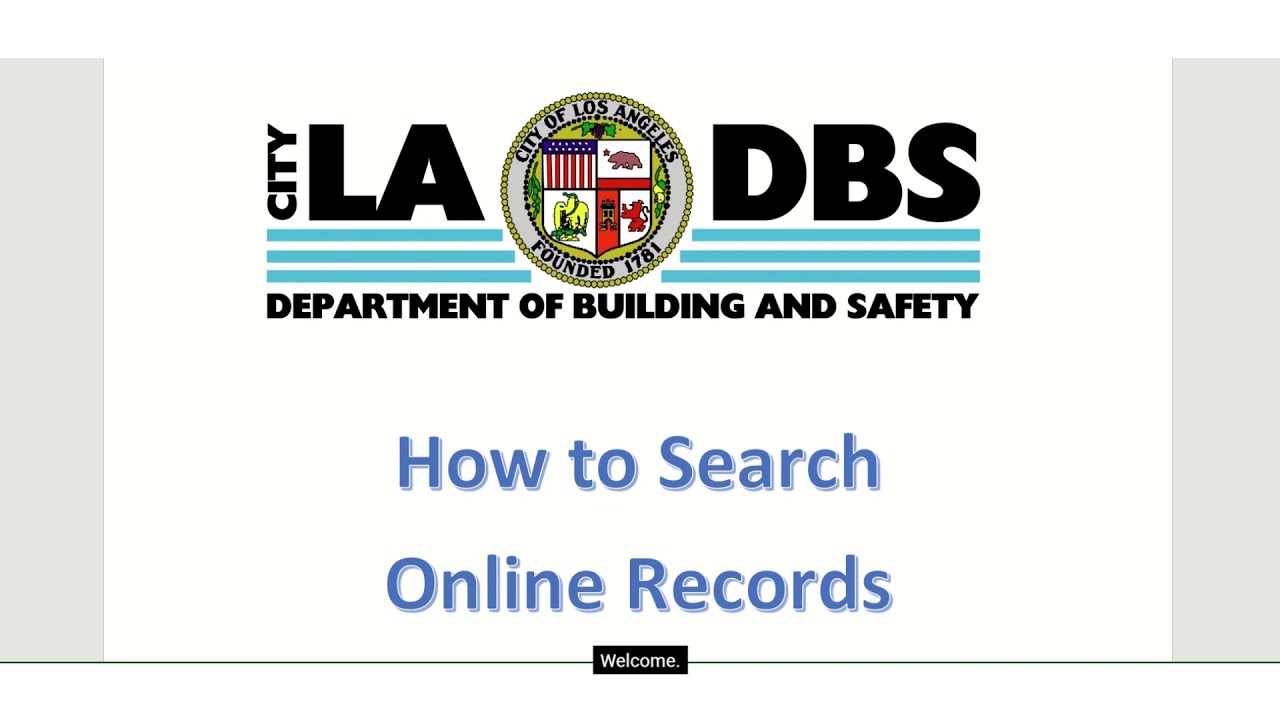 ●L.A. CITY RECORDS Records System