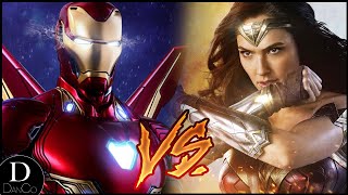 Iron Man VS Wonder Woman | MCU vs DCEU | BATTLE ARENA | Justice League
